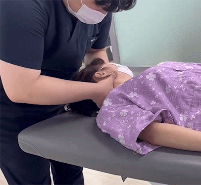 도수치료 시술 장면1
